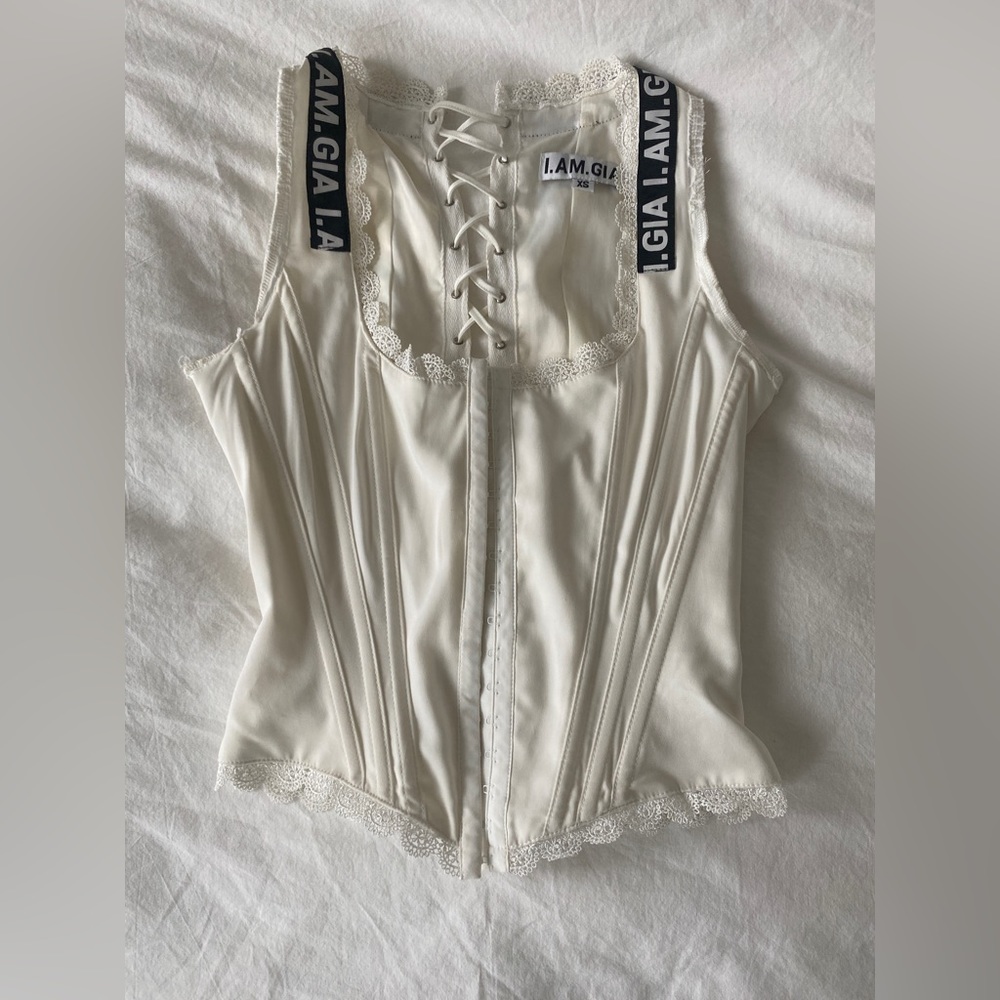 IAMGIA WHITE CORSET